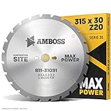 Amboss - HM Kreissägeblatt Ø 315 mm x...