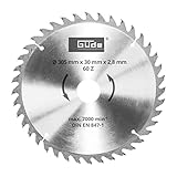 Güde Holzsägeblatt HM 305x30x60Z...