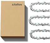 tallox 3 Sägeketten 3/8' 1,3 mm 52 TG...
